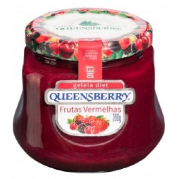 GELEIA QUEENSBERRY DIET FR VERMELHAS 280G