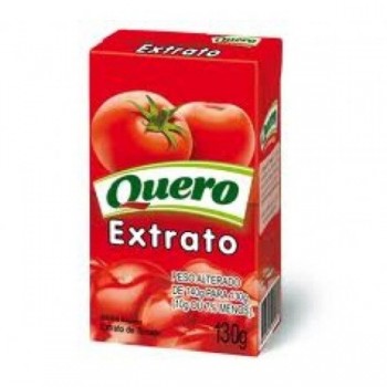 EXTRATO DE TOMATE QUERO TP 130G