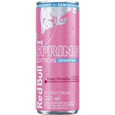 ENERGETICO RED BULL SUGAR FREE F. VERMELHAS 250ML