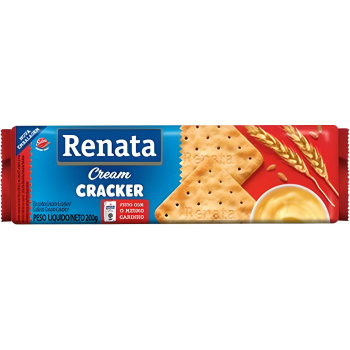 BISCOITO RENATA CREAM CRACKER 170 GR