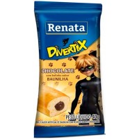 BOLINHO RENATA DIVERTIX BAUNILHA/CHOCOLATE 40G