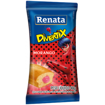 BOLINHO RENATA BAUNILHA/MORANGO 40G