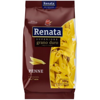 MACARRAO RENATA GRANO DURO PENNE 500 GR