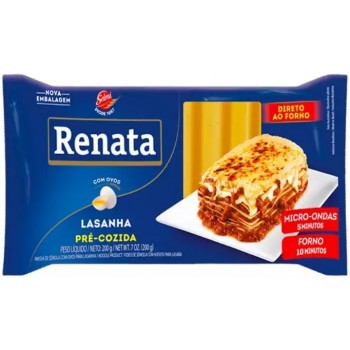 MACARRAO RENATA OVOS LASANHA DIRETO AO FORNO 200 G