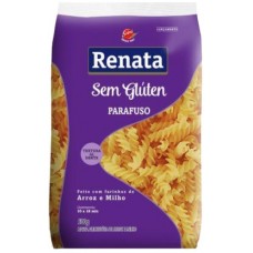 MACARRAO RENATA PARAFUSO SEM GLÚTEN 500 GR