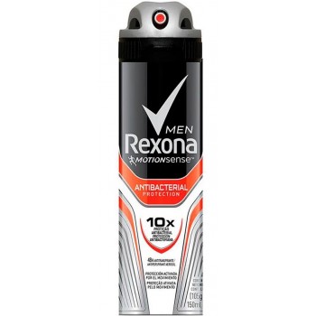 DESODORANTE REXONA MEN AEROSOL ANTIBACTERIAL 105G