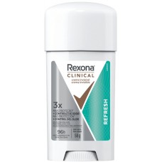 DESODORANTE REXONA CREME CLINICAL REFRESH 58G