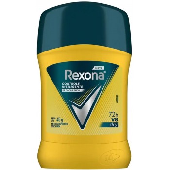 DESODORANTE REXONA STICK MEN V8 DRY 45G