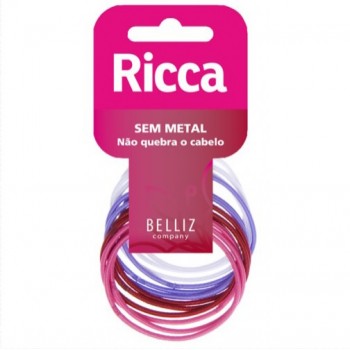ELÁSTICO RICCA COLORS S/METAL 2MM REF.891