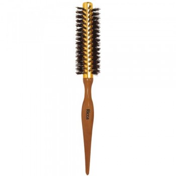 ESCOVA RICCA MADEIRA SALON MTL PONT.14 REF.416