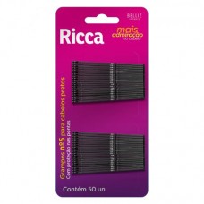 GRAMPO PARA CABELO RICCA N 5 PRETO 340
