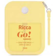 SPRAY PERFUMADO DESODORANTE RICCA GO SUNNY 34ML SPRAY PERFUMADO DESODORANTE RICCA GO SUNNY 34ML