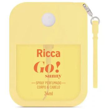 SPRAY PERFUMADO DESODORANTE RICCA GO SUNNY 34ML