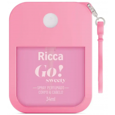SPRAY PERFUMADO DESODORANTE RICCA GO SWEET 34ML SPRAY PERFUMADO DESODORANTE RICCA GO SWEET 34ML