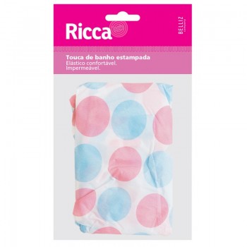 TOUCA DE BANHO RICCA ESTAMPADA UN REF.392