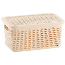 CAIXA ORGANIZADORA RATTAN NAT RISCHIOTO 7.5 AREIA CAIXA ORGANIZADORA RATTAN NAT RISCHIOTO 7.5 AREIA