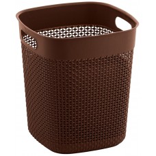 CESTO NATURALLE RATTAN RISCHIOTO 12 L TABACO