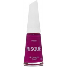 ESMALTE RISQUE LÉO MANDOU FLORES 8ML