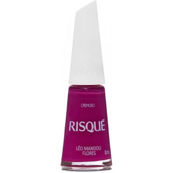 ESMALTE RISQUE LÉO MANDOU FLORES 8ML