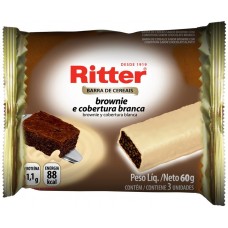 CEREAL BARRA RITTER BROWNIE BRANCO PCT.3UND CEREAL BARRA RITTER BROWNIE BRANCO PCT.3UND