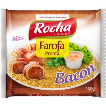 FAROFA PRONTA ROCHA BACON 250GR