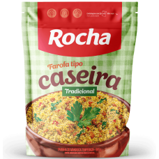 FAROFA PRONTA ROCHA CASEIRA TRADICIONAL 300G
