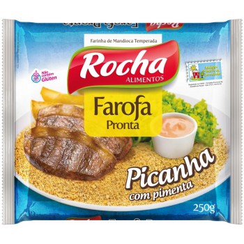 FAROFA PRONTA ROCHA PICANHA C/PIMENTA 250GR