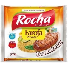 FAROFA PRONTA ROCHA TRADICIONAL ZERO GLUTEN 400 GR