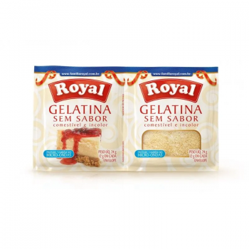 GELATINA ROYAL SEM SABOR 24G