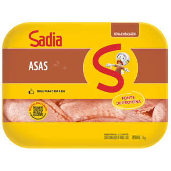 ASA DE FRANGO SADIA BANDEJA 1 KG