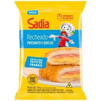 EMPANADO SADIA RECHEADO PRESUNTO E QUEIJO 110G