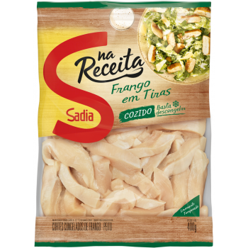 FILE DE PEITO FRANGO SADIA EM TIRAS COZIDO 400 GR