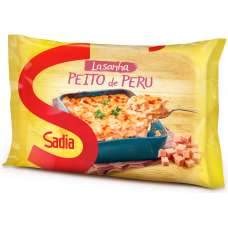 LASANHA SADIA PEITO PERU DEFUMADO 600 GR