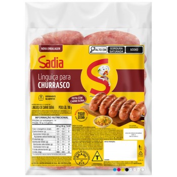 LINGUICA DE CARNE SUÍNA SADIA PACOTE 700G