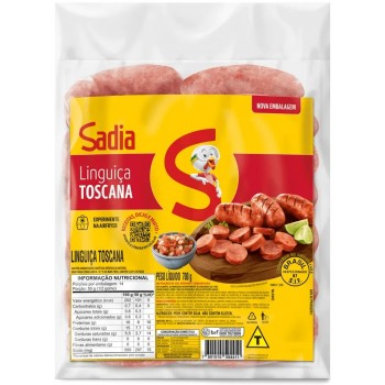 LINGUICA TOSCANA SADIA PACOTE 700G