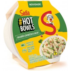 MACARRÃO SADIA HOT BOWLS BROCOLIS BACON 300 GR