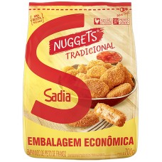 NUGGETS DE FRANGO SADIA TRADICIONAL 700 GR