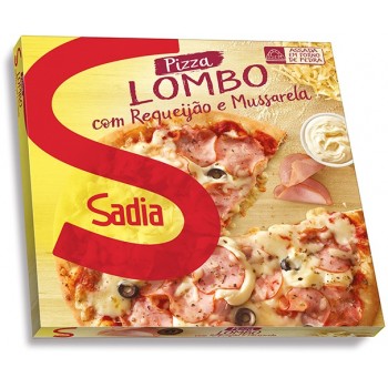 PIZZA SADIA LOMBO C/REQUEIJAO E MUSSARELA 460 GR