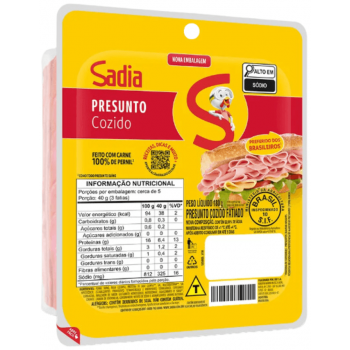PRESUNTO SADIA FATIADO EMBALADO 180G