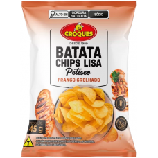 BATATA CHIPS CROQUES FRANGO GRELHADO 45G