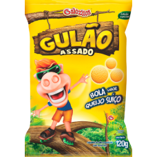 SALGADINHO GULAO ASSADO QUEIJO SUICO 120 GR