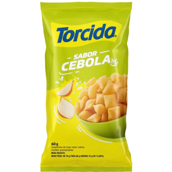 SALGADINHO TORCIDA CEBOLA 60G