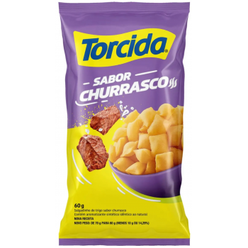 SALGADINHO TORCIDA CHURRASCO 60G