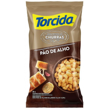 SALGADINHO TORCIDA PAO DE ALHO 60G