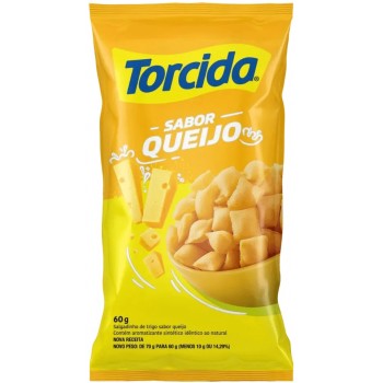 SALGADINHO TORCIDA QUEIJO 60G