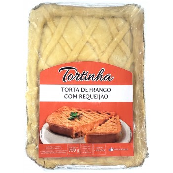 TORTINHA DE FRANGO C/REQUEIJÃO 700G