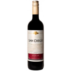 VINHO SAN DIEGO SUAVE BORDÔ 750ML