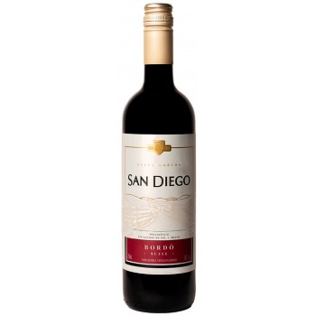 VINHO SAN DIEGO SUAVE BORDÔ 750ML