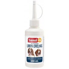 LIMPA ORELHAS SANOL DOG 100 ML