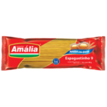 MACARRAO SANTA AMALIA ESPAGUETINHO Nº9 500G